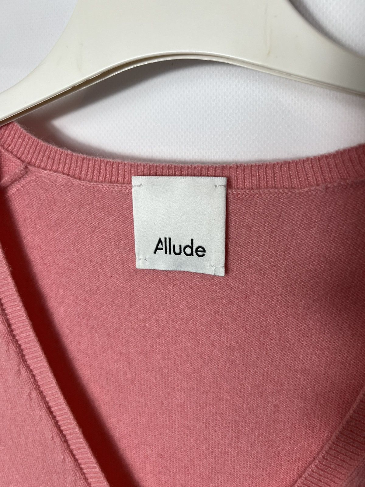 Allude Vintage luxury Allude Womens Pink Cashmere Cardigan Size Xl Size XL / US 12-14 / IT 48-50 - 4 Thumbnail