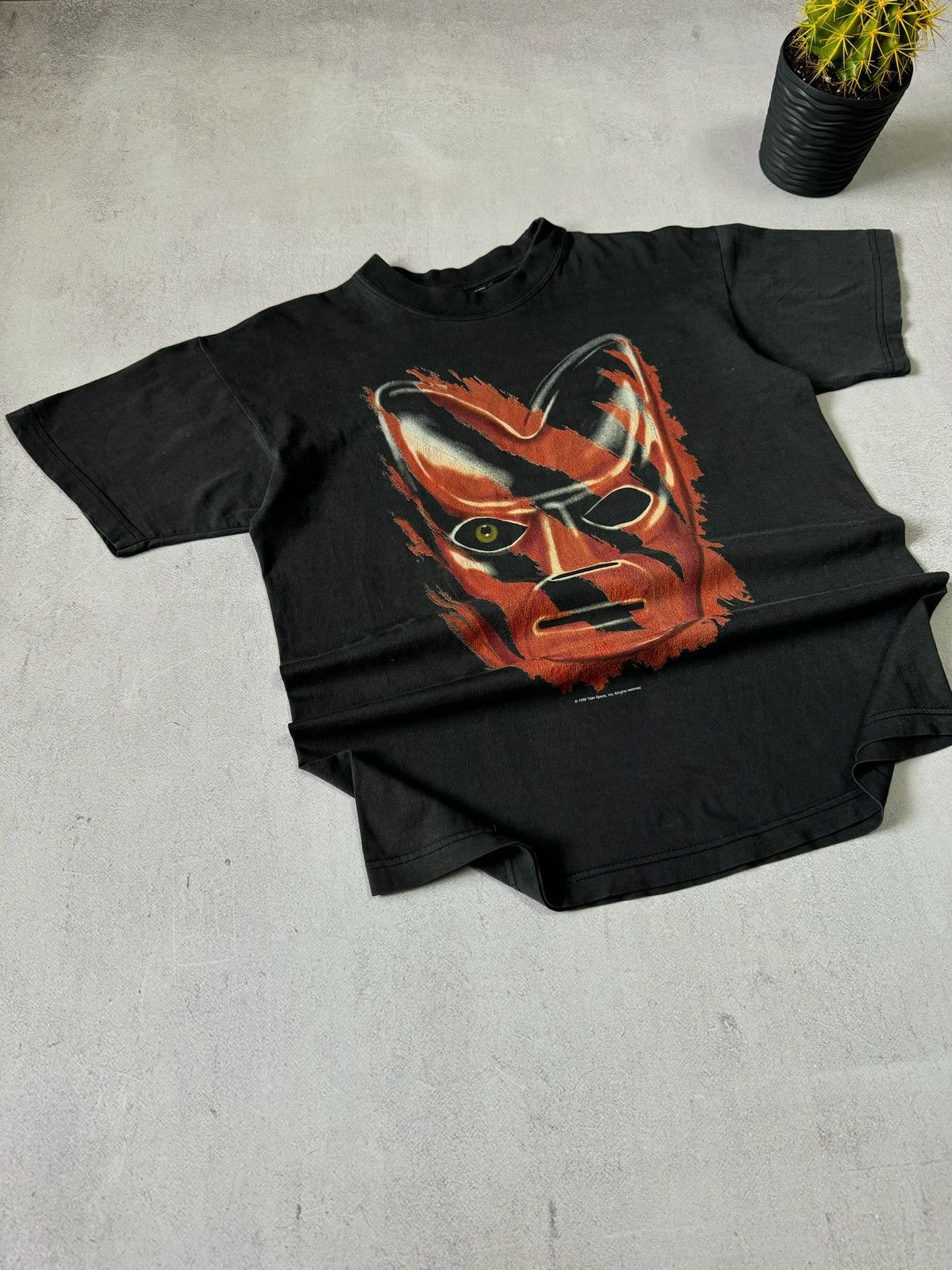 Vintage × WWE Vintage 1999 Kane Tortured Soul T Shirt Tee WWE Rare Size US S / EU 44-46 / 1 - 7 Thumbnail