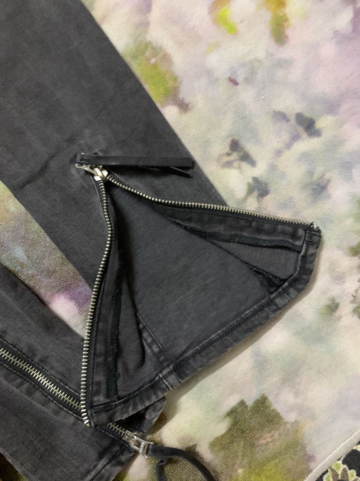 Acne Studios Acne Washed Skinny 5 Pistol Blk Denim Pants Size 24" / US 00 / IT 34 - 11 Thumbnail