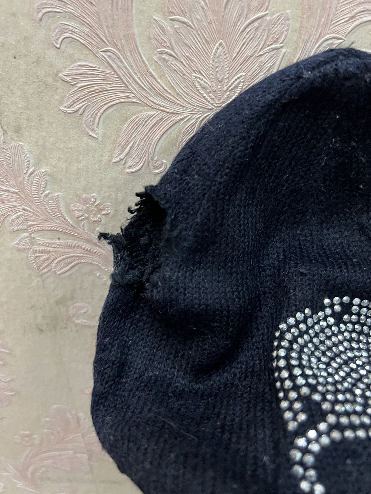 Seditionaries Skulls Punk Rock Distressed Beanie Hats Size ONE SIZE - 3 Thumbnail