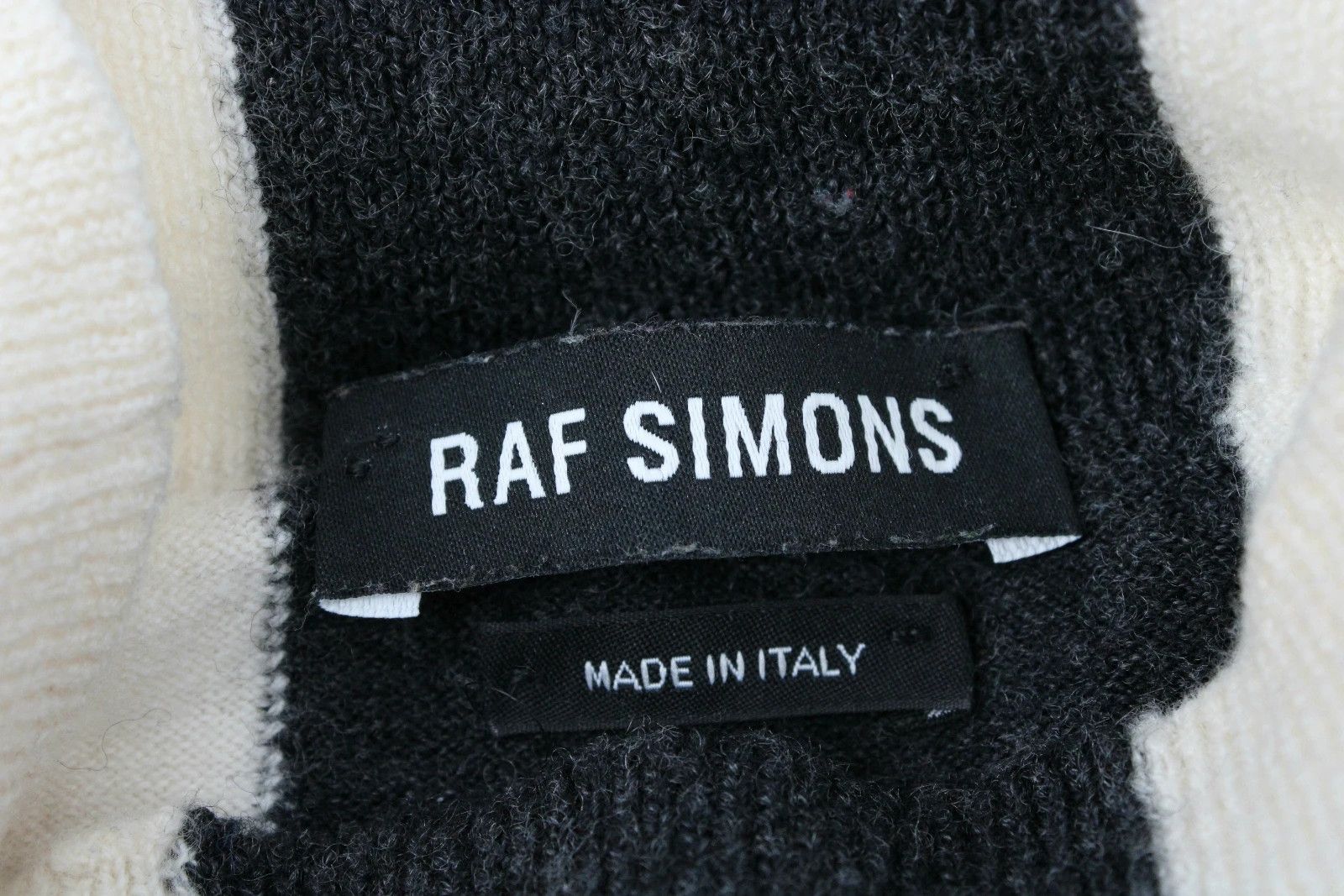 Raf Simons SS2010 Striped Knit