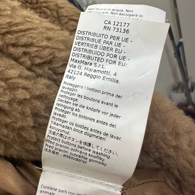 Max Mara Max Mara Teddy Coat Camel Size XS / US 0-2 / IT 36-38 - 5 Thumbnail