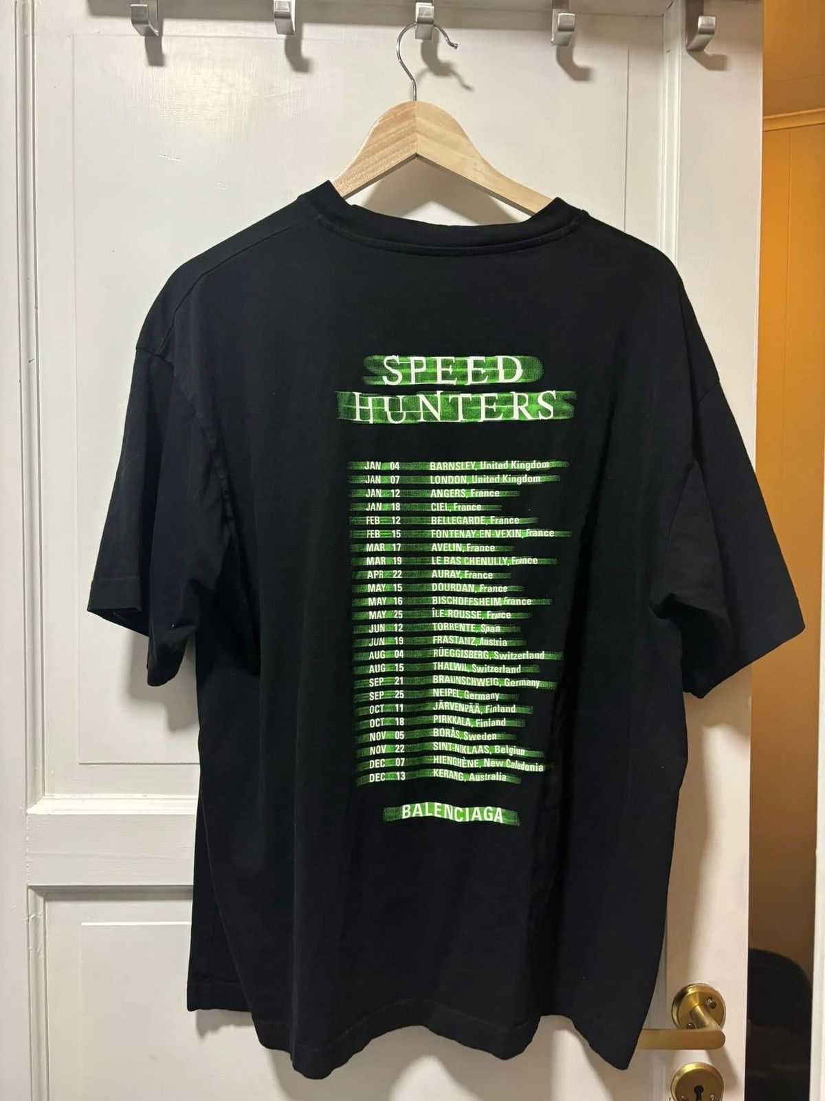 Balenciaga Speedhunter tee Size US S / EU 44-46 / 1 - 2 Thumbnail