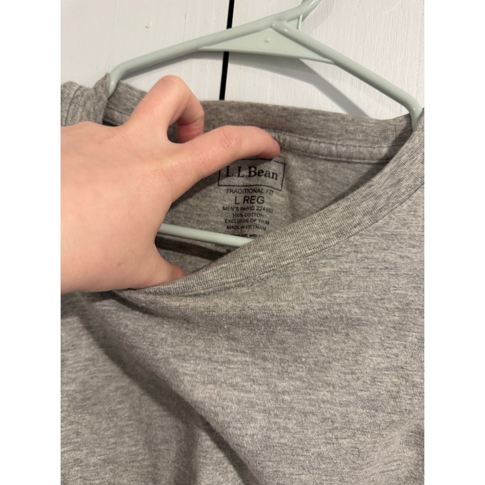 L.L. Bean L.L.Bean Men's Carefree Unshrinkable Tee Size Large Size US L / EU 52-54 / 3 - 3 Thumbnail