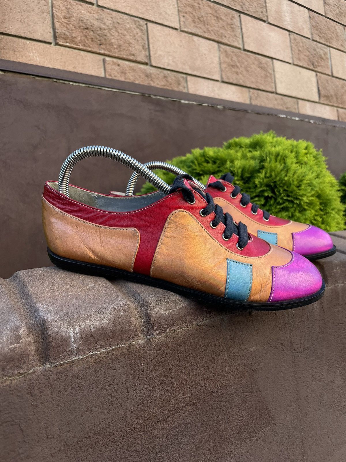 Philippe Model × Vintage Philippe Model Rare Multicolour shoes Size US 6 / EU 39 - 3 Thumbnail