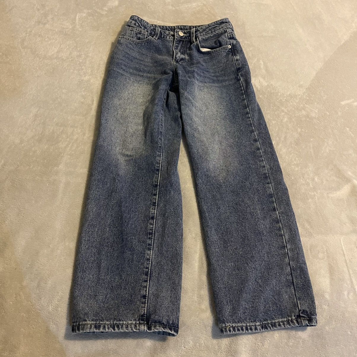 Shein SHEIN Jeans Women Petite XS Blue Bootcut Western (27x28) Size 27" / US 4 / IT 40 - 1 Thumbnail