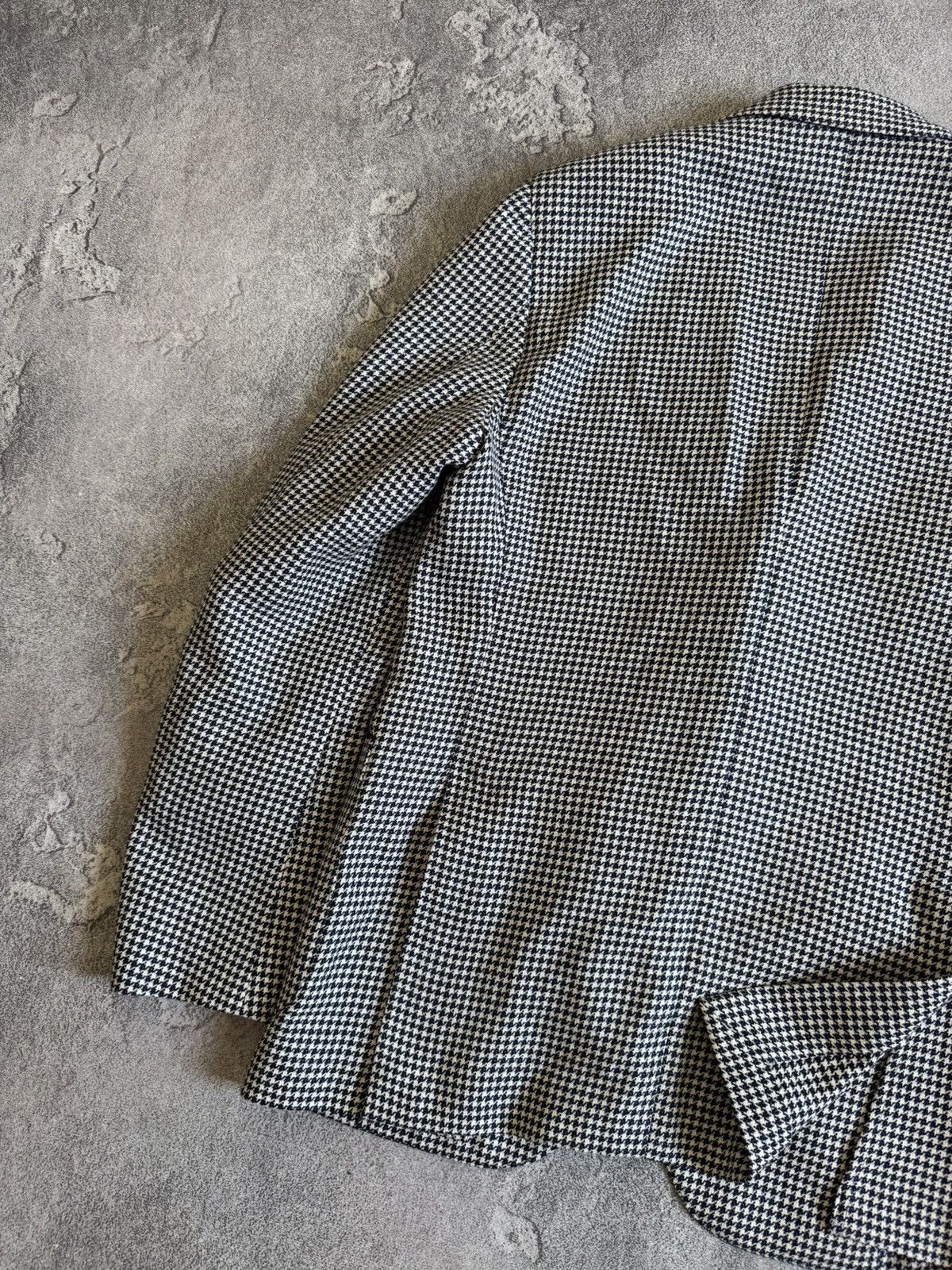 Lardini Lardini 50size Dogtooth blazer button up jacket casual Size US M / EU 48-50 / 2 - 16 Thumbnail