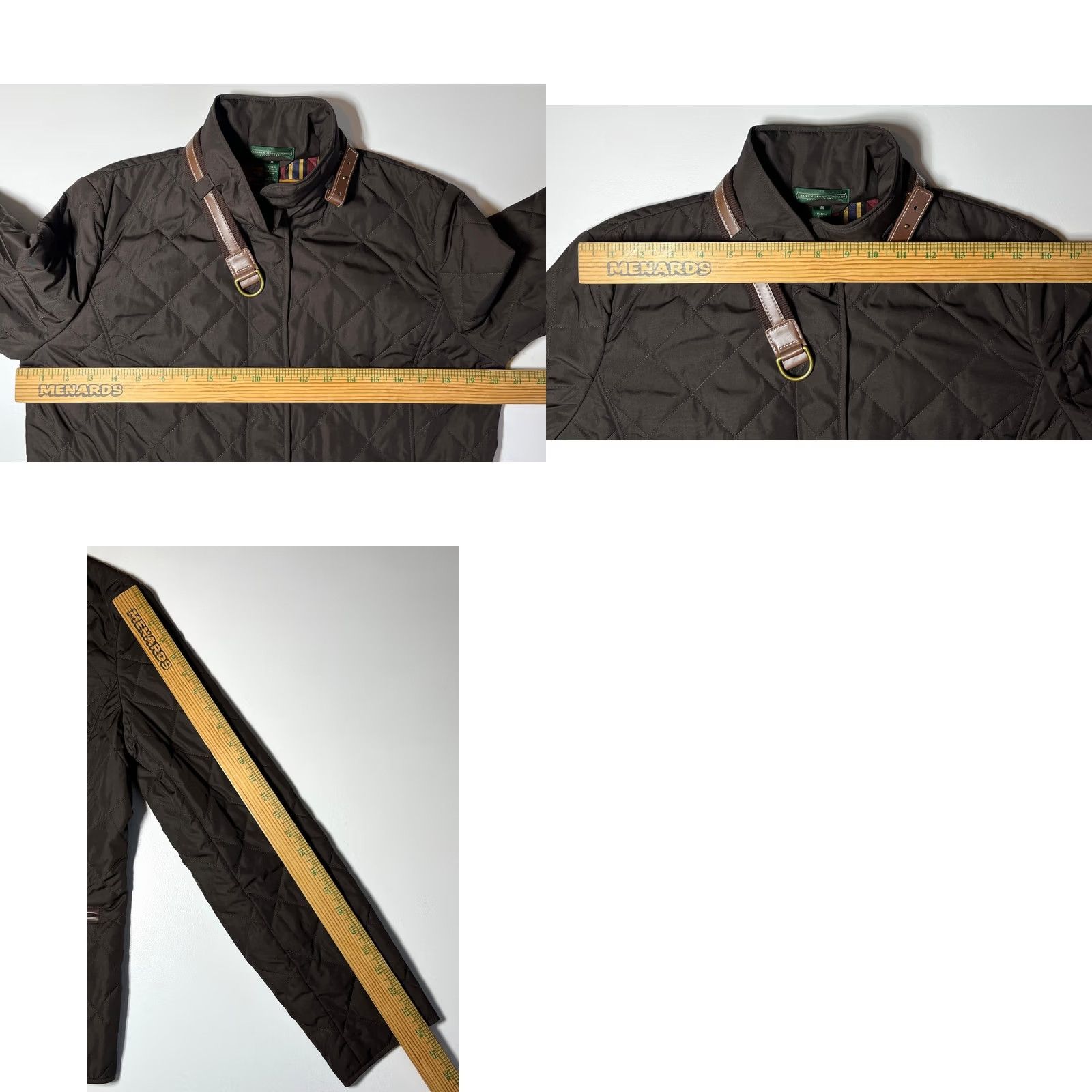 Ralph Lauren VINTAGE Ralph Lauren Women's Quilted Barn Jacket Shirt Size 32" / US 10 / IT 46 - 9 Thumbnail