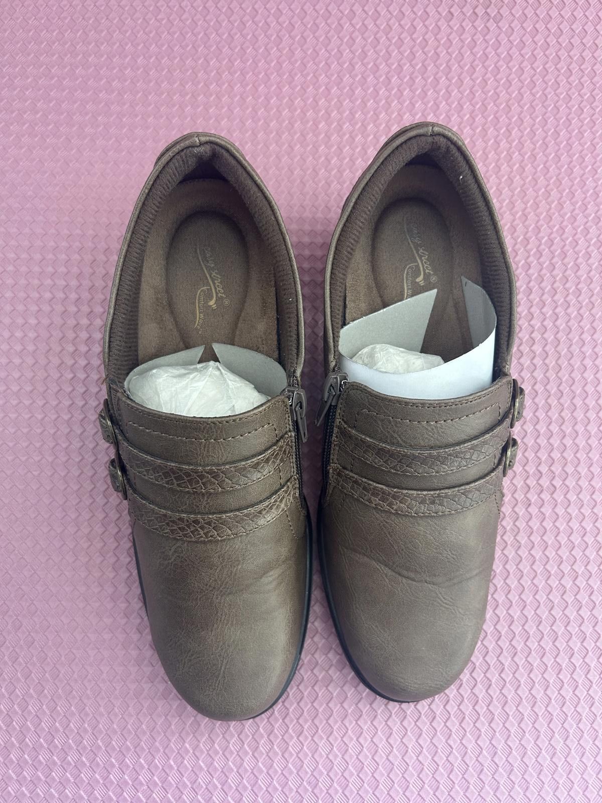Designer Easy Street Women’s Taupe Stroll Comfort Shoes, Size 8.5M Size US 8.5 / IT 38.5 - 5 Thumbnail