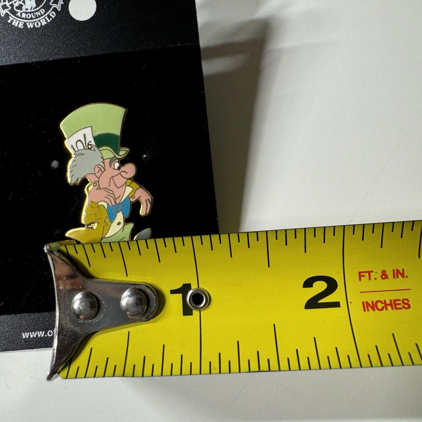 Disney VTG 2002 Mad Hatter Jumping Disney 50 Anniversary Pin 7206 Size ONE SIZE - 7 Thumbnail
