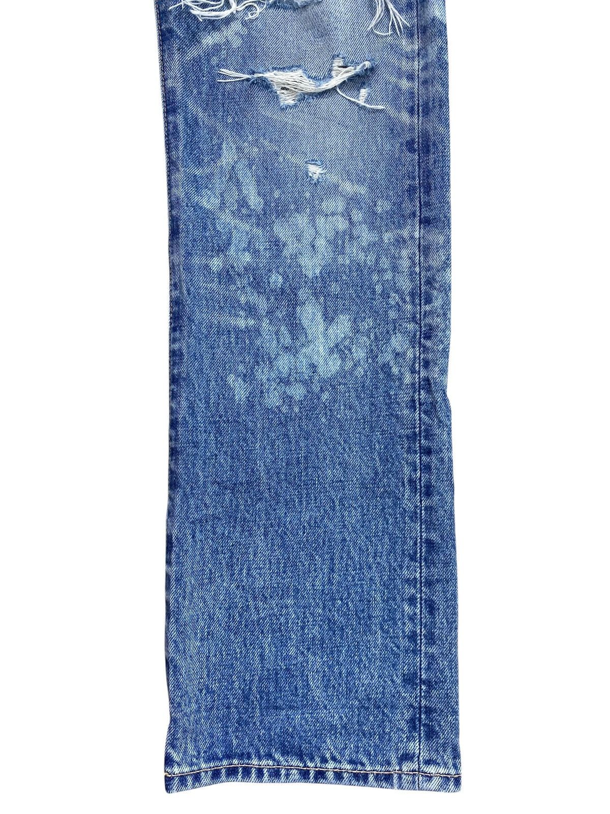 Japanese Brand Japanese Brand Sweat & Bloods Blue Wash Distress Style Jeans Size US 30 / EU 46 - 6 Thumbnail