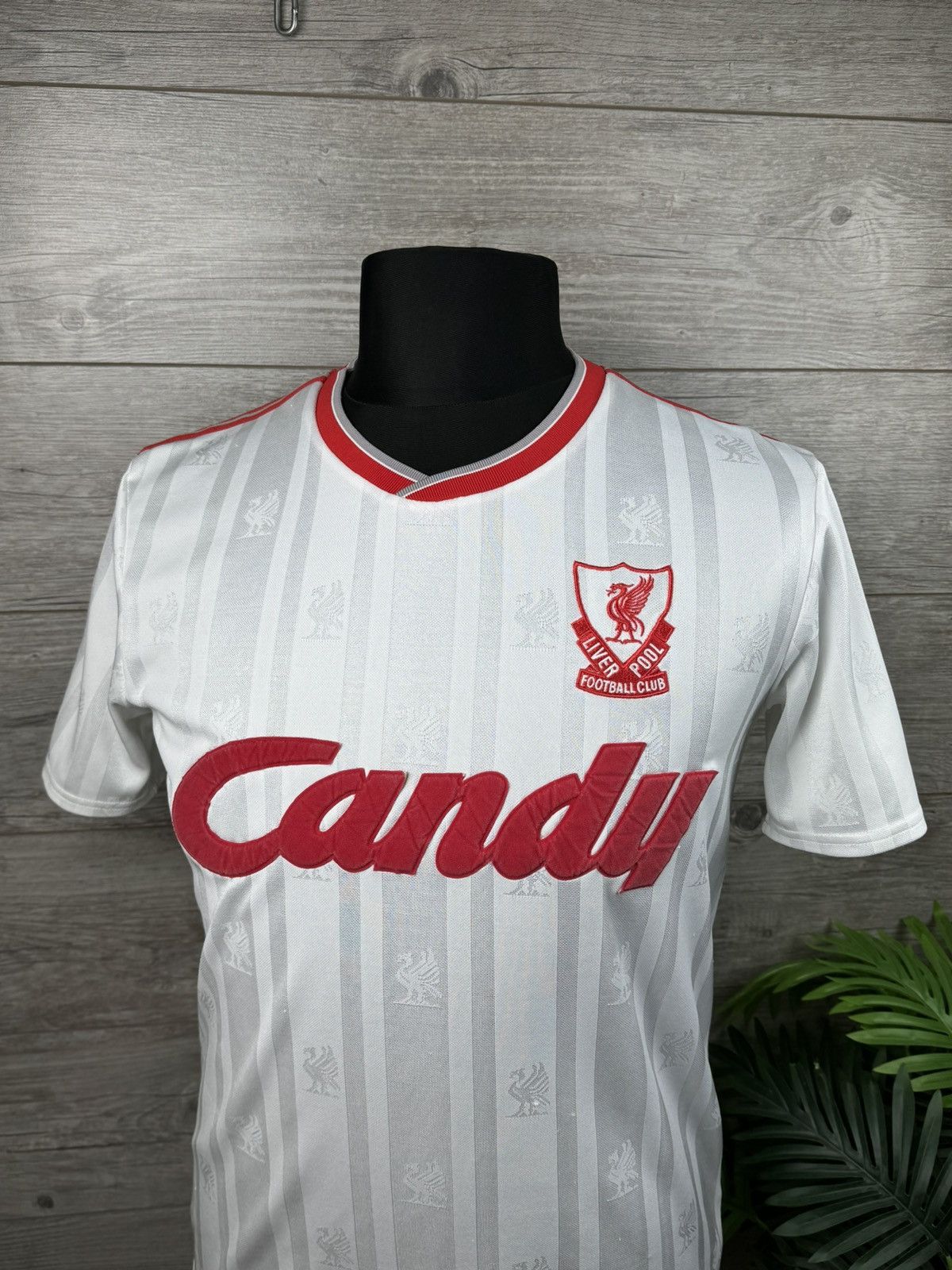 Vintage Liverpool FC 1988-89 Adult Candy 3rd Shirt Tee size M Size US M / EU 48-50 / 2 - 2 Thumbnail