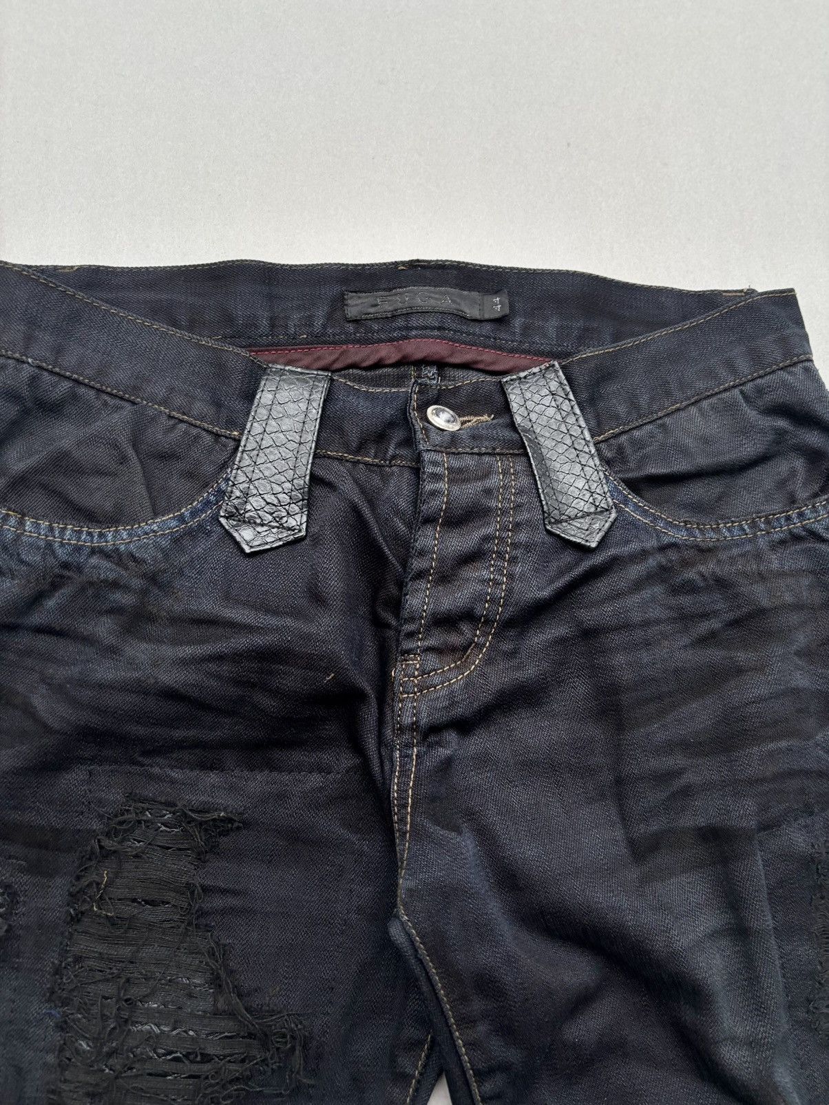 GOSTAR DE FUGA lace up flare jeans Size US 28 / EU 44 - 5 Thumbnail