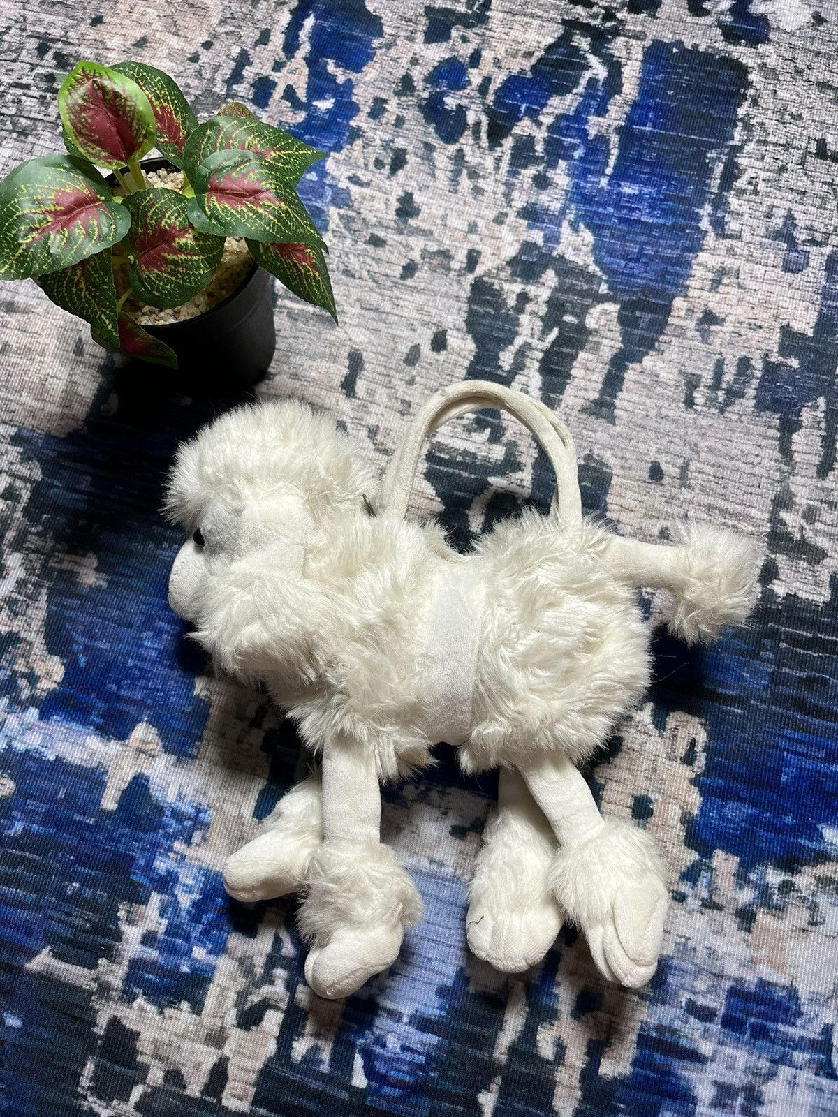 Designer × Japanese Brand Puppy Faux Fur Handbag Size ONE SIZE - 1 Thumbnail