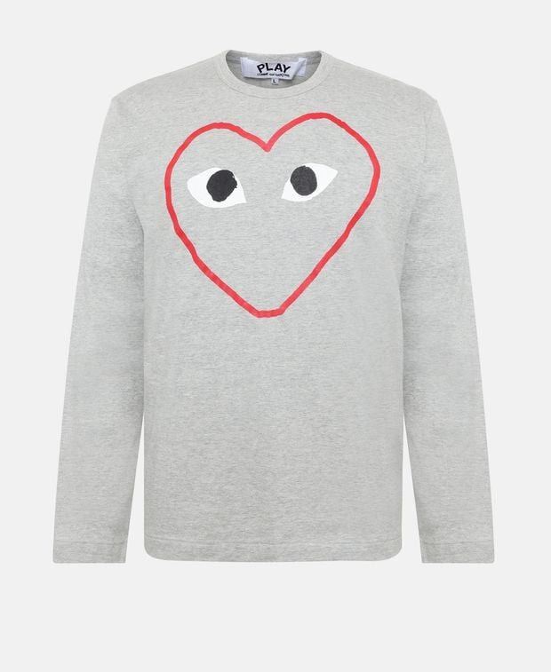 Comme des Garcons PLAY Long-sleeved top Size US L / EU 52-54 / 3 - 1 Thumbnail