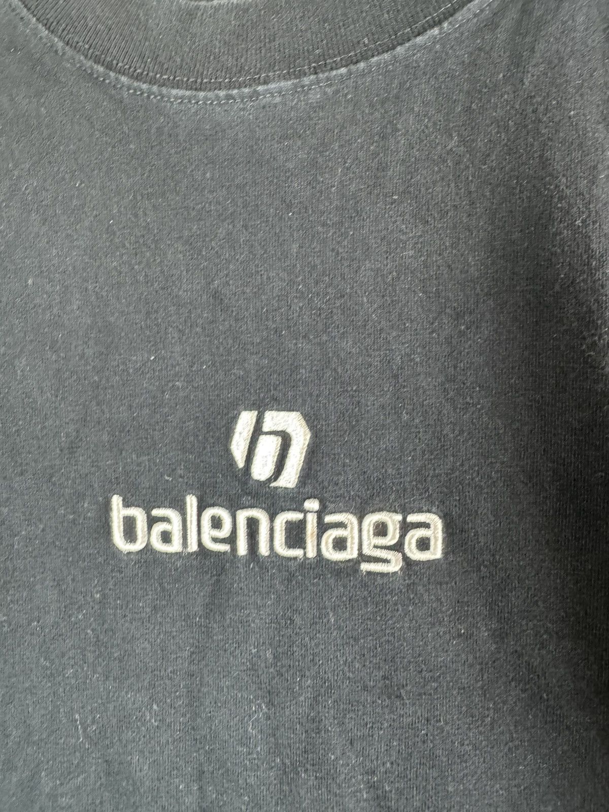 Balenciaga Balenciaga embroidered sponsor logo tshirt men XS fits small Size US XS / EU 42 / 0 - 2 Thumbnail