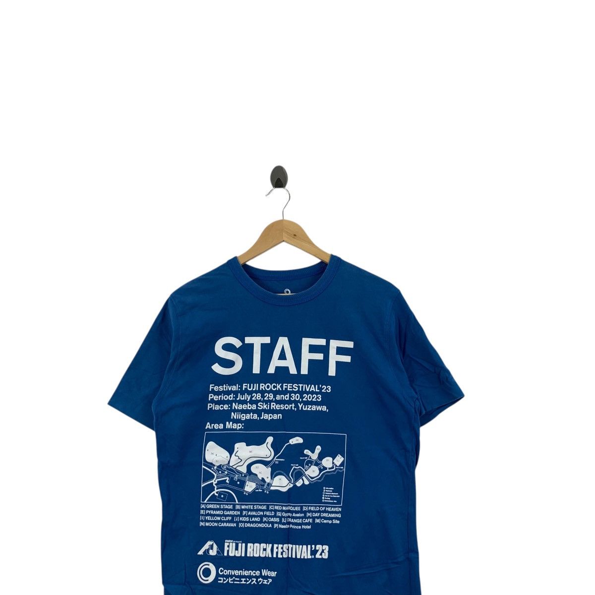 Vintage FUJI ROCK FESTIVAL x Hiroshi Fujiwara The Conveni Tee Shirt Size US XL / EU 56 / 4 - 2 Thumbnail