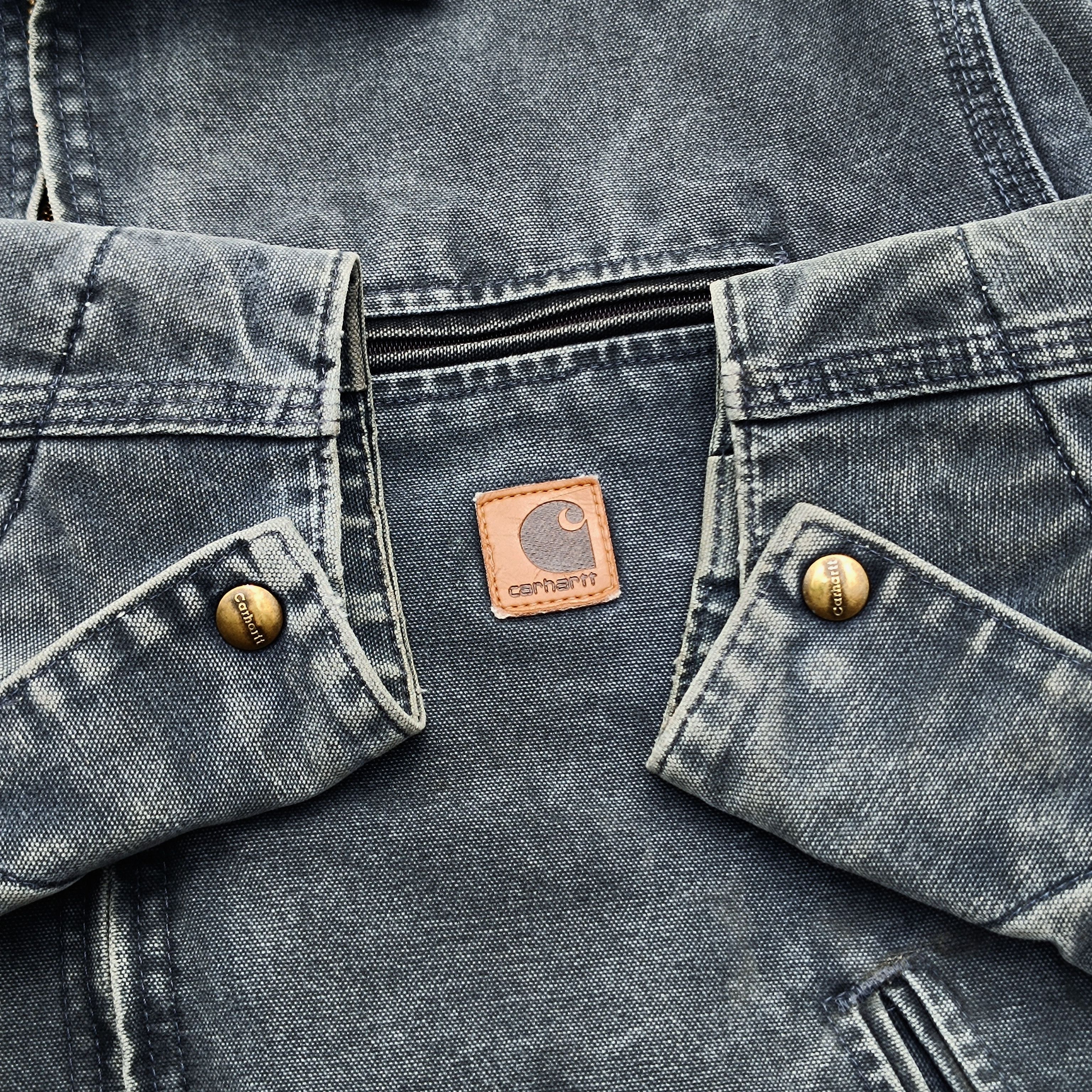 Carhartt ❌SOLD OUT❌ Crazy Vintage Carhartt Detroit jacket J97 Petrol Size US L / EU 52-54 / 3 - 8 Thumbnail
