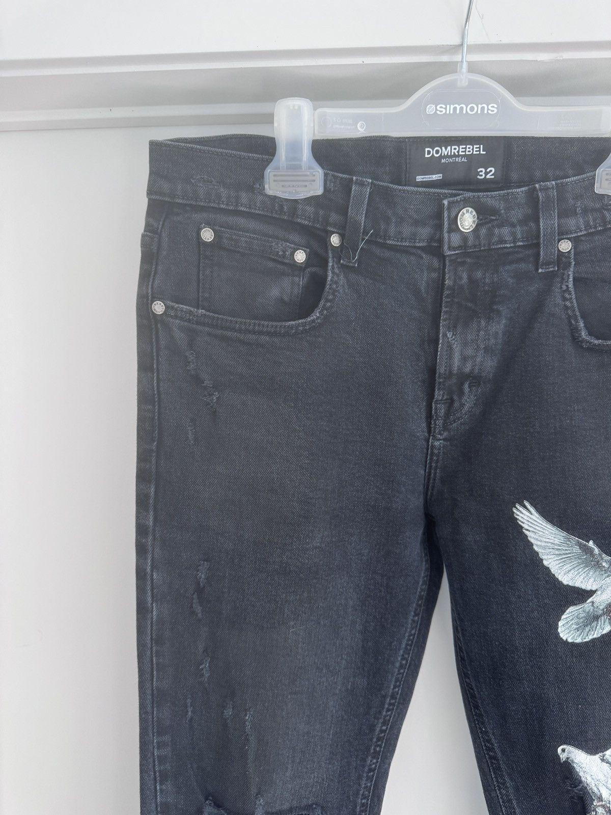 DOMREBEL Dom Rebel “Doves” Denim Size US 32 / EU 48 - 5 Thumbnail