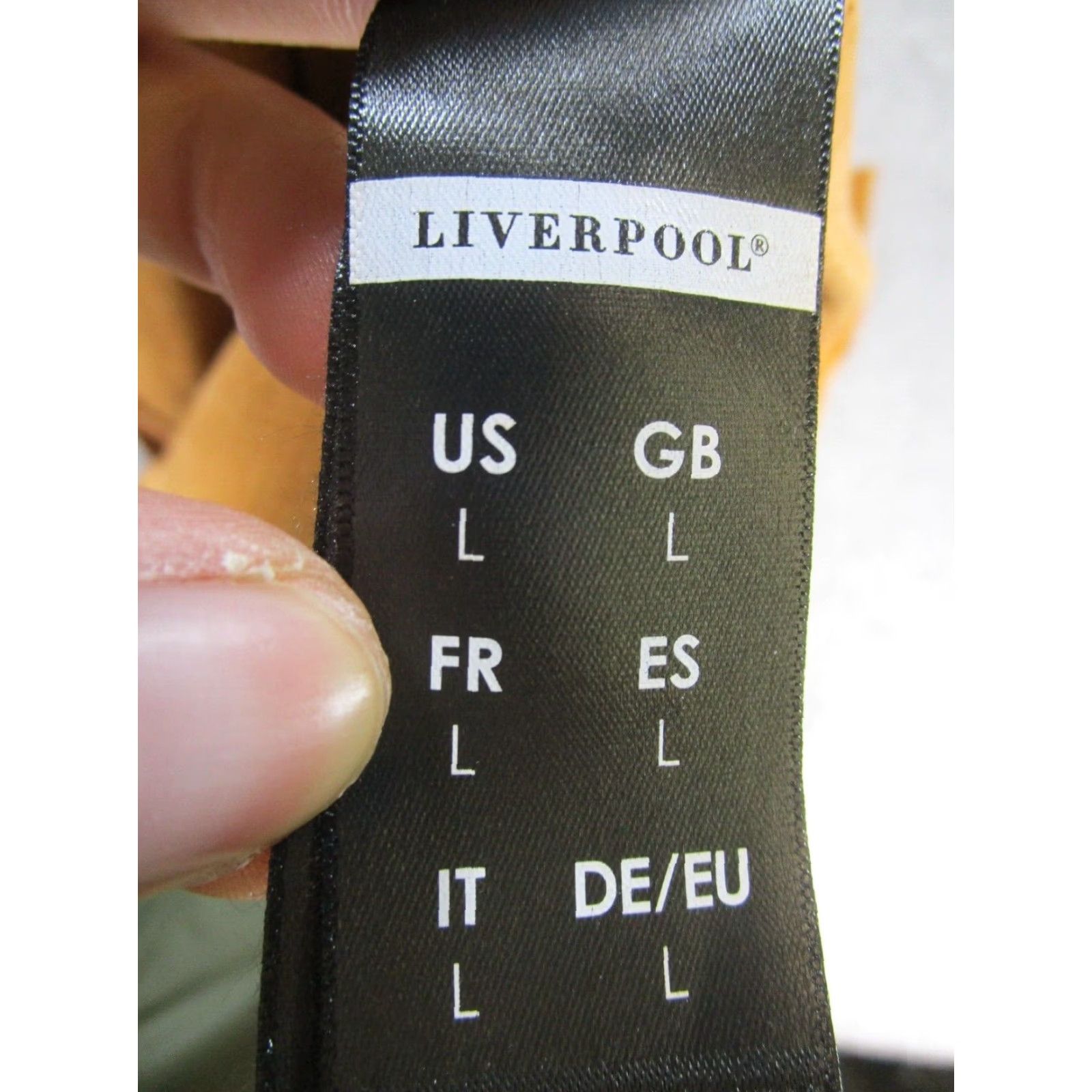 Vintage Liverpool Jacket Womens Large Brown Faux Suede Brand Liverpool Large L Brown Faux Suede Jacket Women Style Basic Jacket Size L / US 10 / IT 46 - 4 Thumbnail