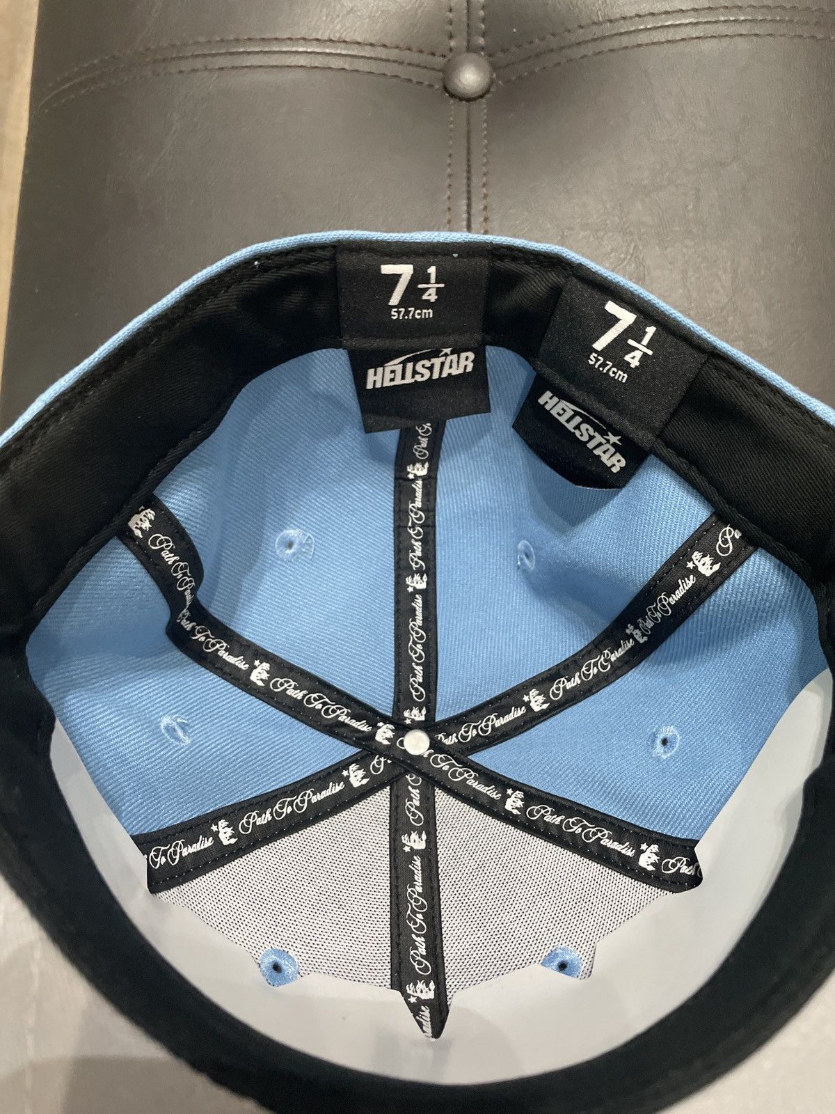 HELLSTAR Hellstar fitted hat blue Size ONE SIZE - 5 Thumbnail