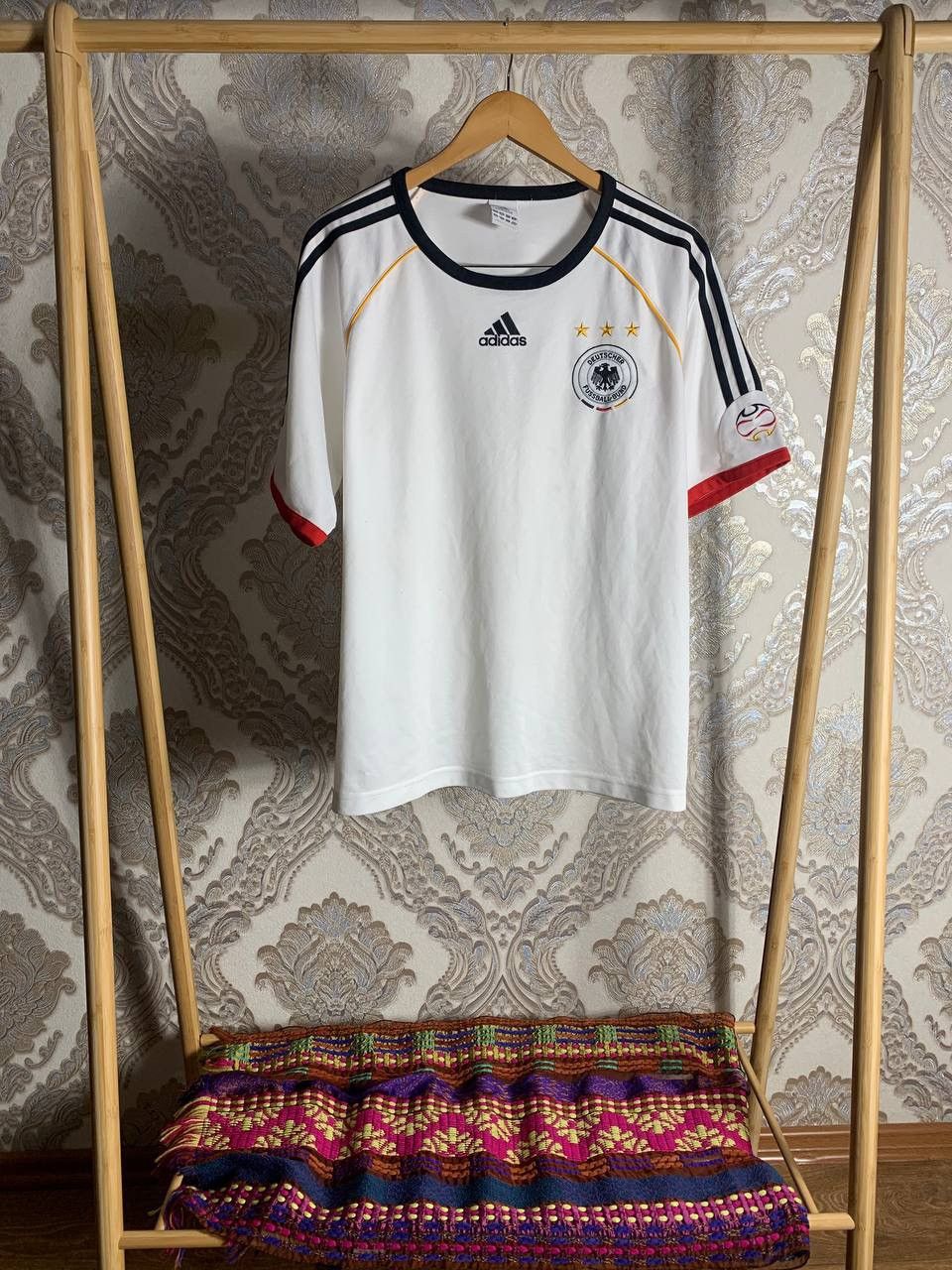 Adidas × Vintage VERY RARE ADIDAS GERMANY RETRO SOCCER JERSEY BLOKECORE Y2K Size US XL / EU 56 / 4 - 1 Thumbnail