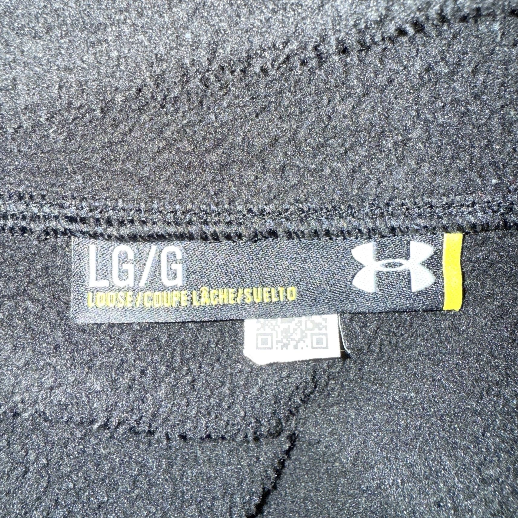 Under Armour Under Armour Black Fleece Lined Half Zip Pullover Mens Size L Size US L / EU 52-54 / 3 - 4 Thumbnail