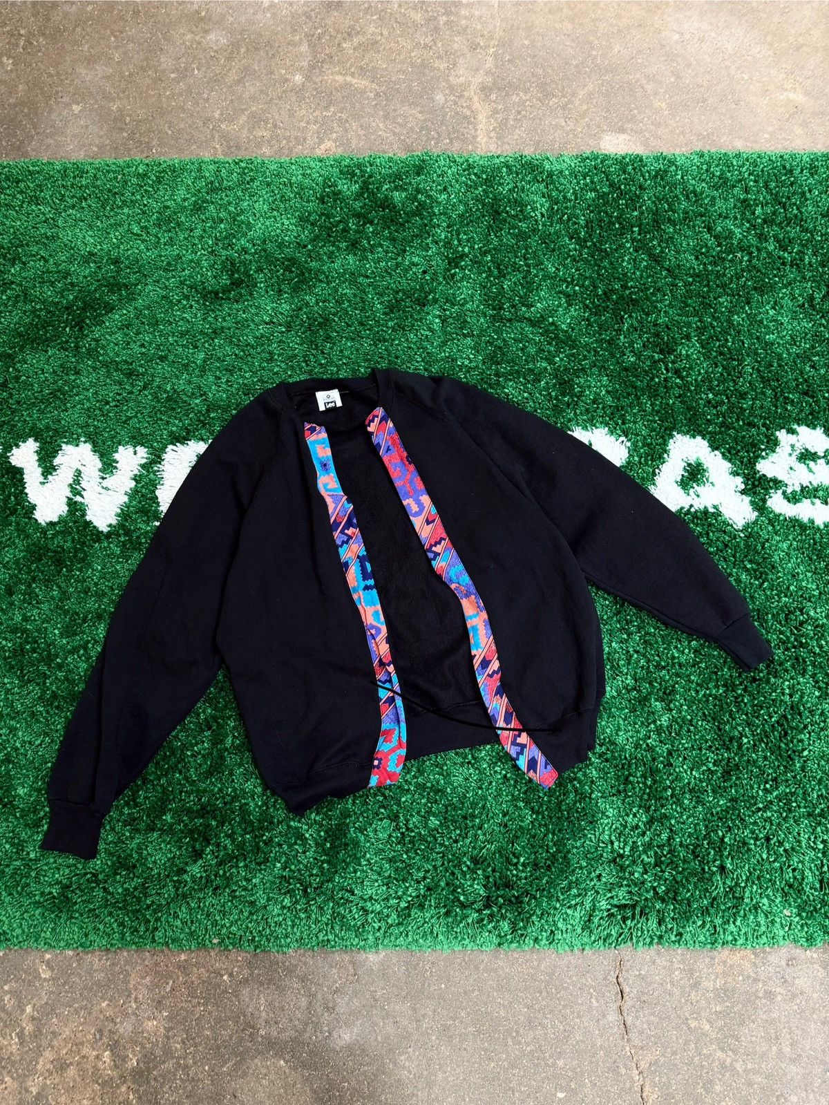 Lee × Vintage Vintage 90s Cowboy Western Black Lee Cardigan XL Size US XL / EU 56 / 4 - 3 Thumbnail