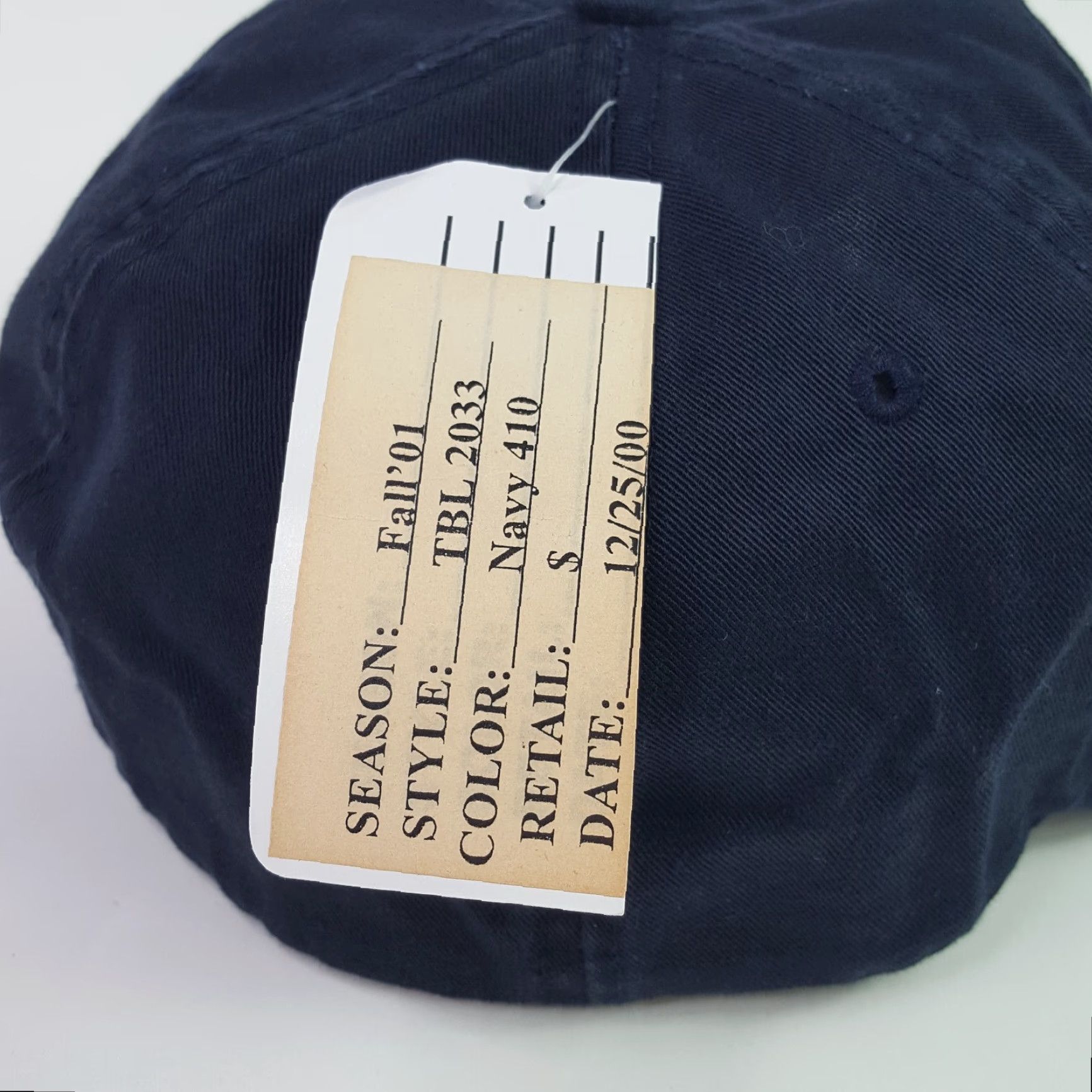 Timberland VINTAGE Timberland Hat Baseball Cap Fitted Navy Blue Y2K Outdoor Stretch Size Medium Adult Mens Size ONE SIZE - 6 Thumbnail