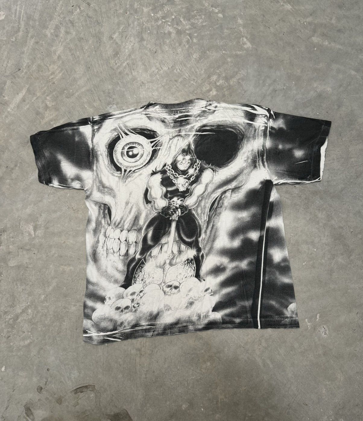 Vintage 90s Executioner AOP Grail rare mosquitohead grunge Size US L / EU 52-54 / 3 - 2 Thumbnail