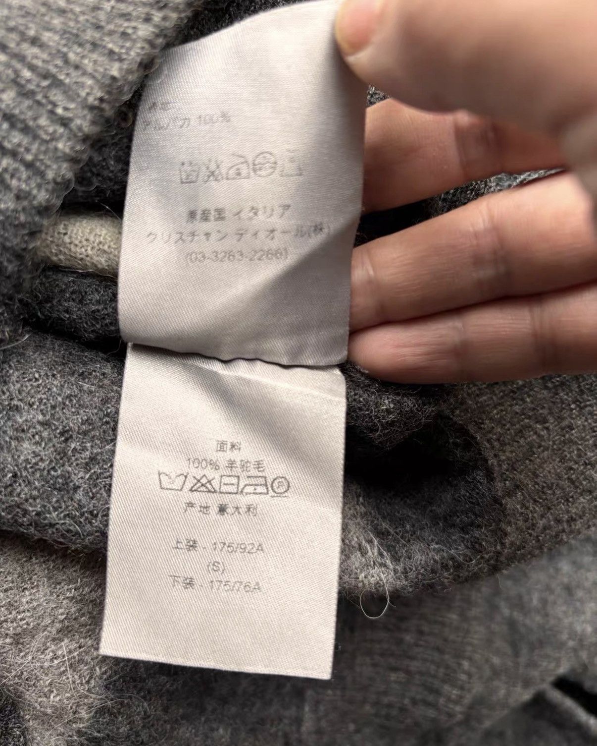 Dior Dior Cashmere Sweater J2 Size US S / EU 44-46 / 1 - 6 Thumbnail