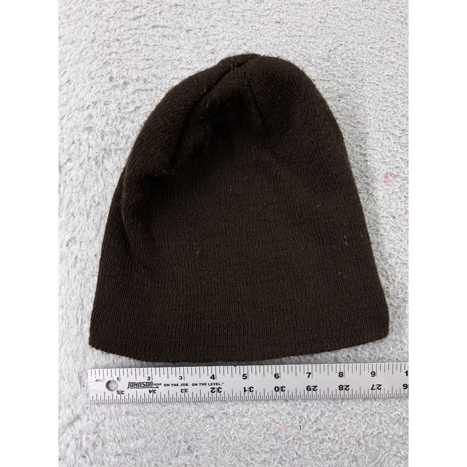 Vintage VINTAGE Beanie Toque Adult One Size Brown Knit 100% Acrylic Winter Ski Snowboard NOT N/A Size ONE SIZE - 2 Thumbnail