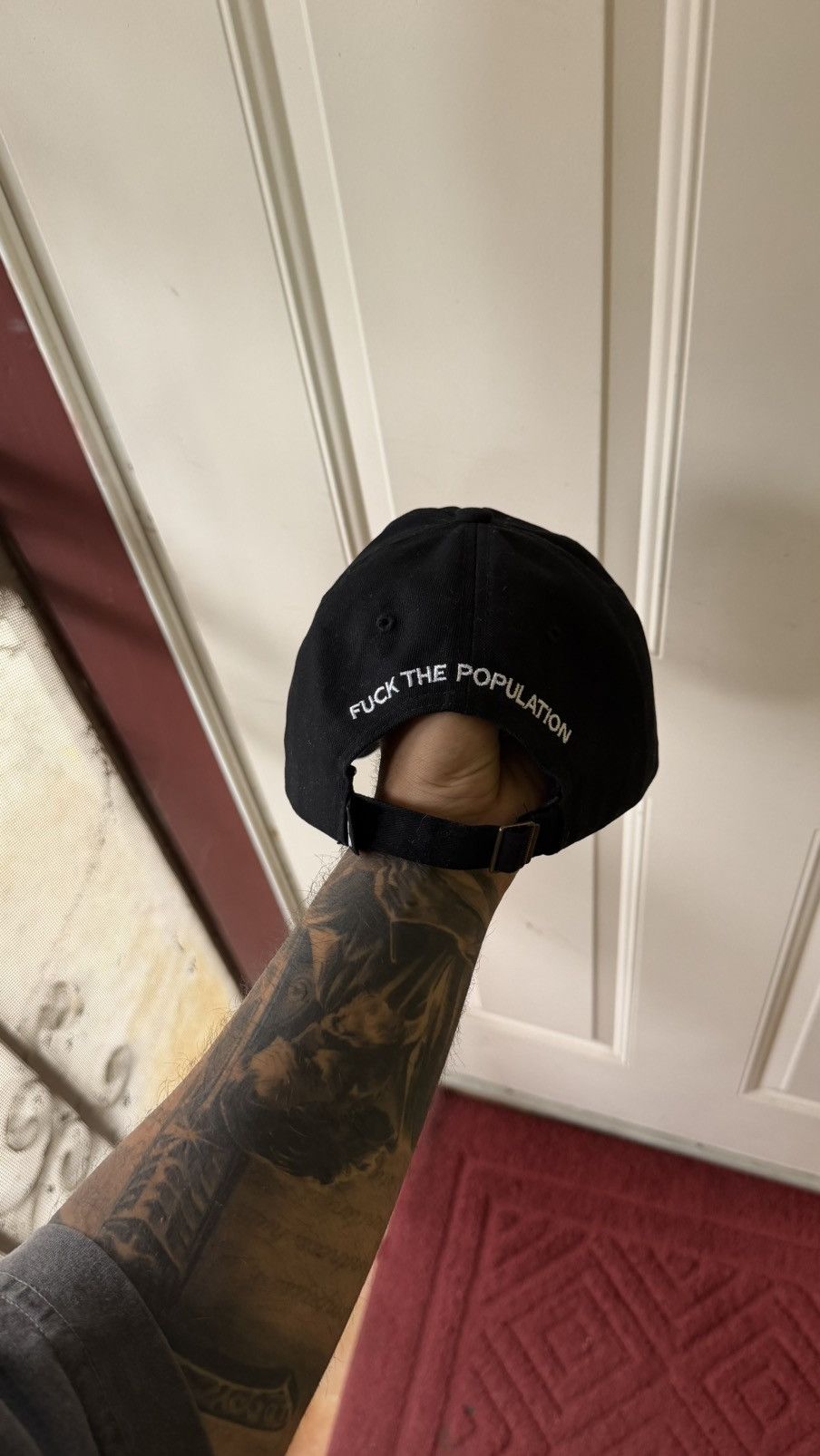 Fuck The Population FTP LOGO 6-PANEL HAT Size ONE SIZE - 2 Thumbnail