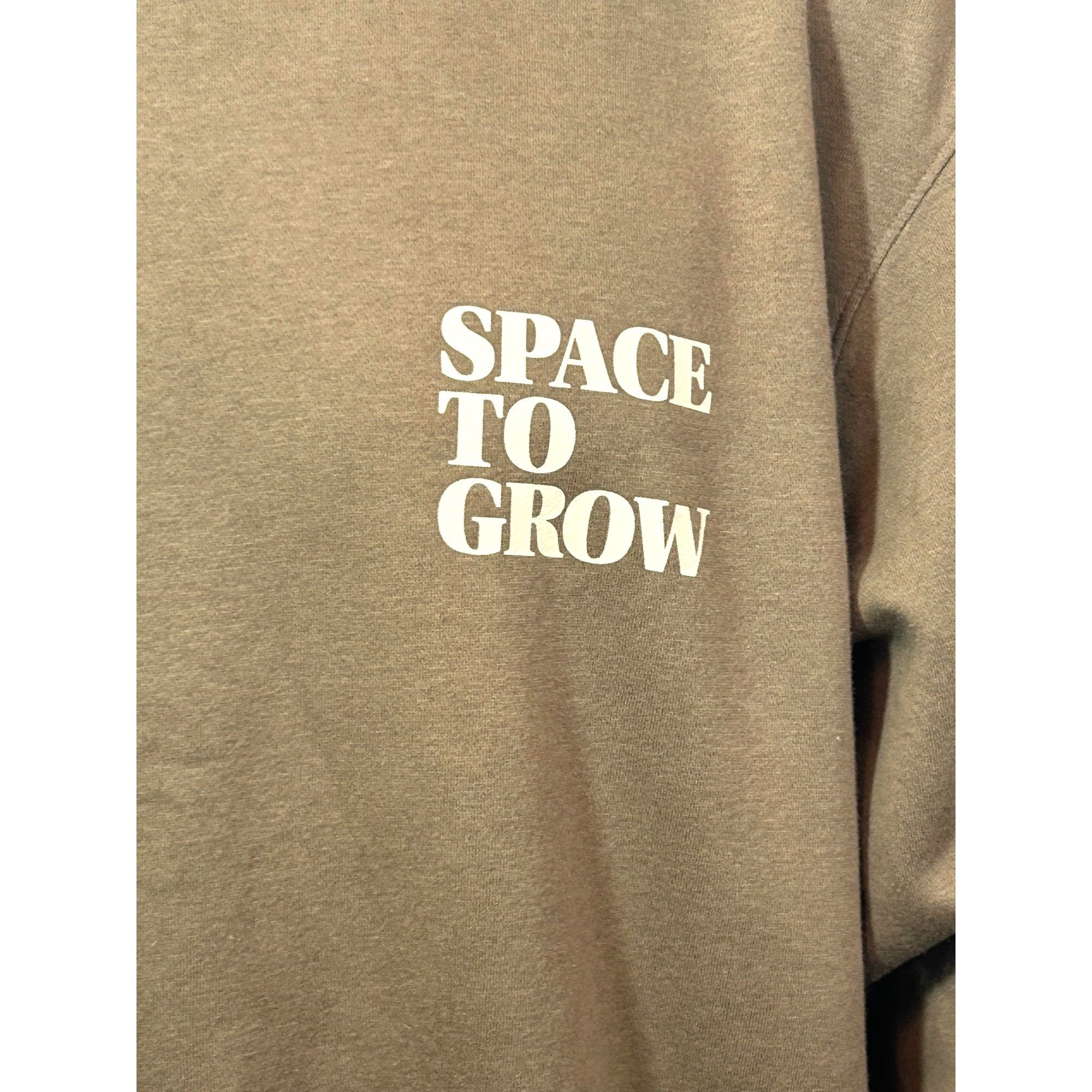 H&M H&M Men “Space To Grow” Brown Sweatshirt XL Crewneck Long Sl Size US XL / EU 56 / 4 - 2 Thumbnail