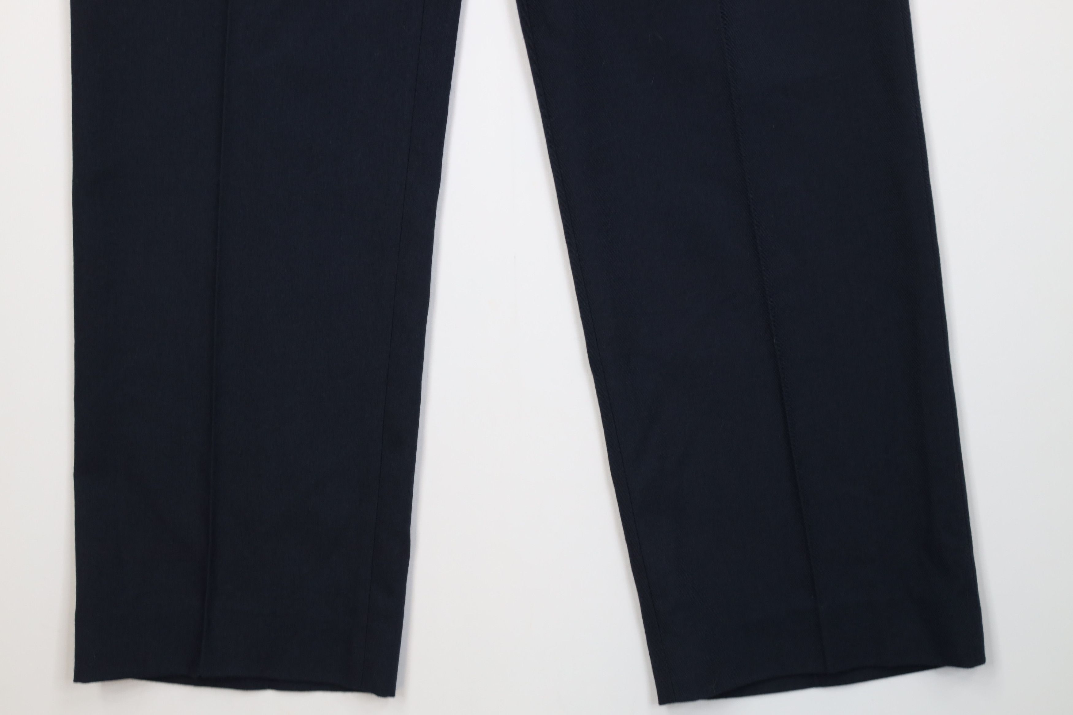 Vintage Vintage 70s Streetwear Wool Blend Knit Wide Leg Chino Pants Size US 32 / EU 48 - 4 Thumbnail