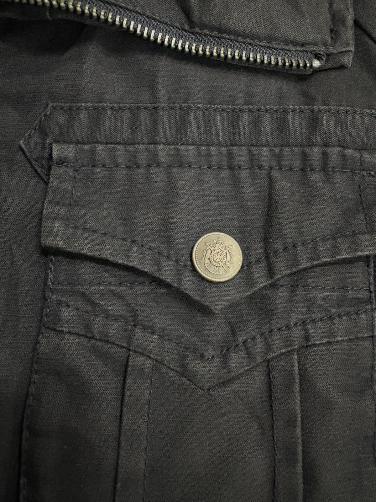 GOA avant-garde military cargo jacket Jacket Kmrii Lgb Ifsix Size US M / EU 48-50 / 2 - 7 Thumbnail