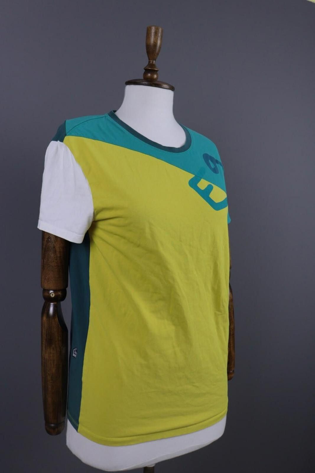 Zadig & Voltaire E9 Green Coloblock Short Sleeve Summer T-Shirt Size S Size S / US 4 / IT 40 - 8 Thumbnail