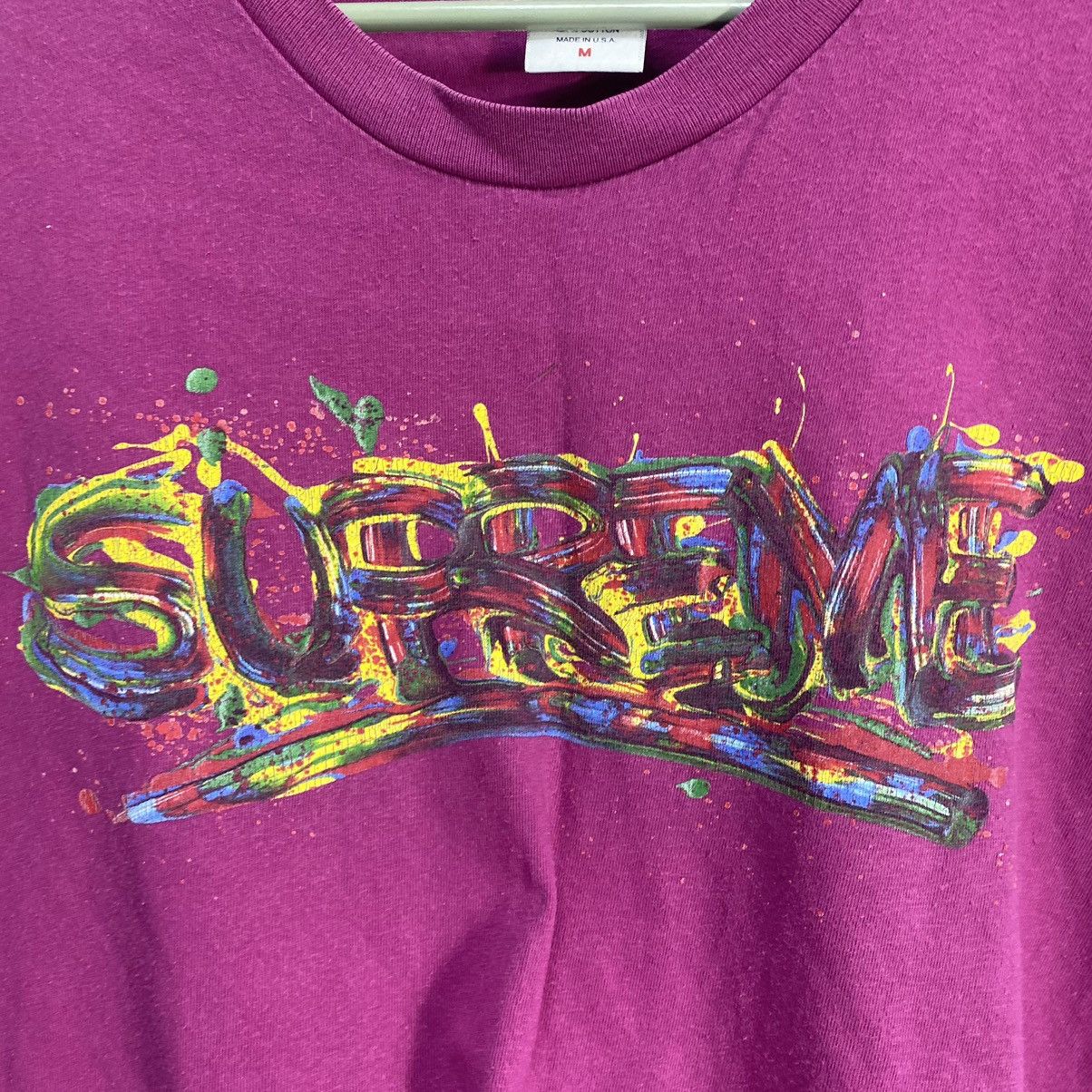 Supreme Supreme T Shirt big logo Size US M / EU 48-50 / 2 - 4 Thumbnail