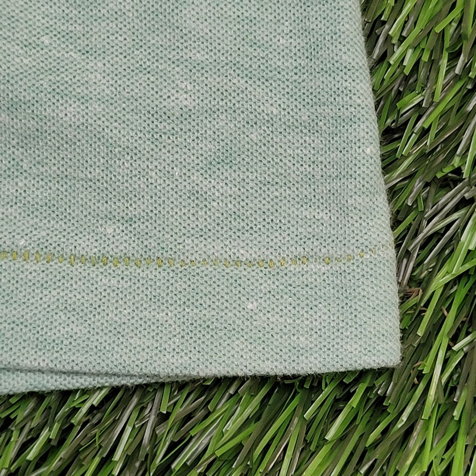 Vintage VTG 80s Maggiore Polo Shirt Womens XS/S Pastel Green White Size XS / US 0-2 / IT 36-38 - 8 Thumbnail