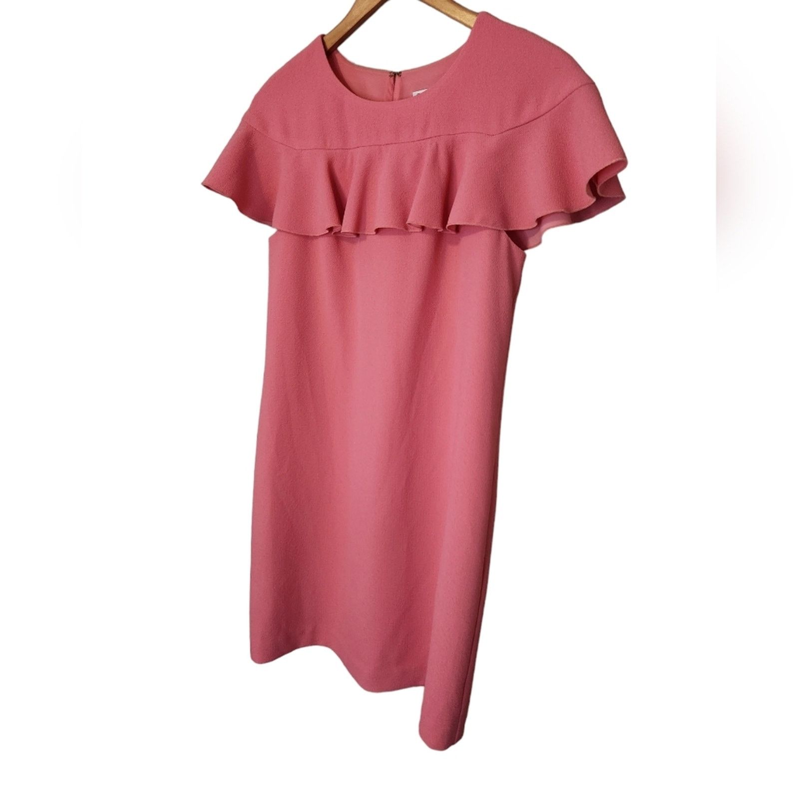 Trina Turk Trina Turk Charleston Ruffle top dress pink 4 Size S / US 4 / IT 40 - 7 Thumbnail