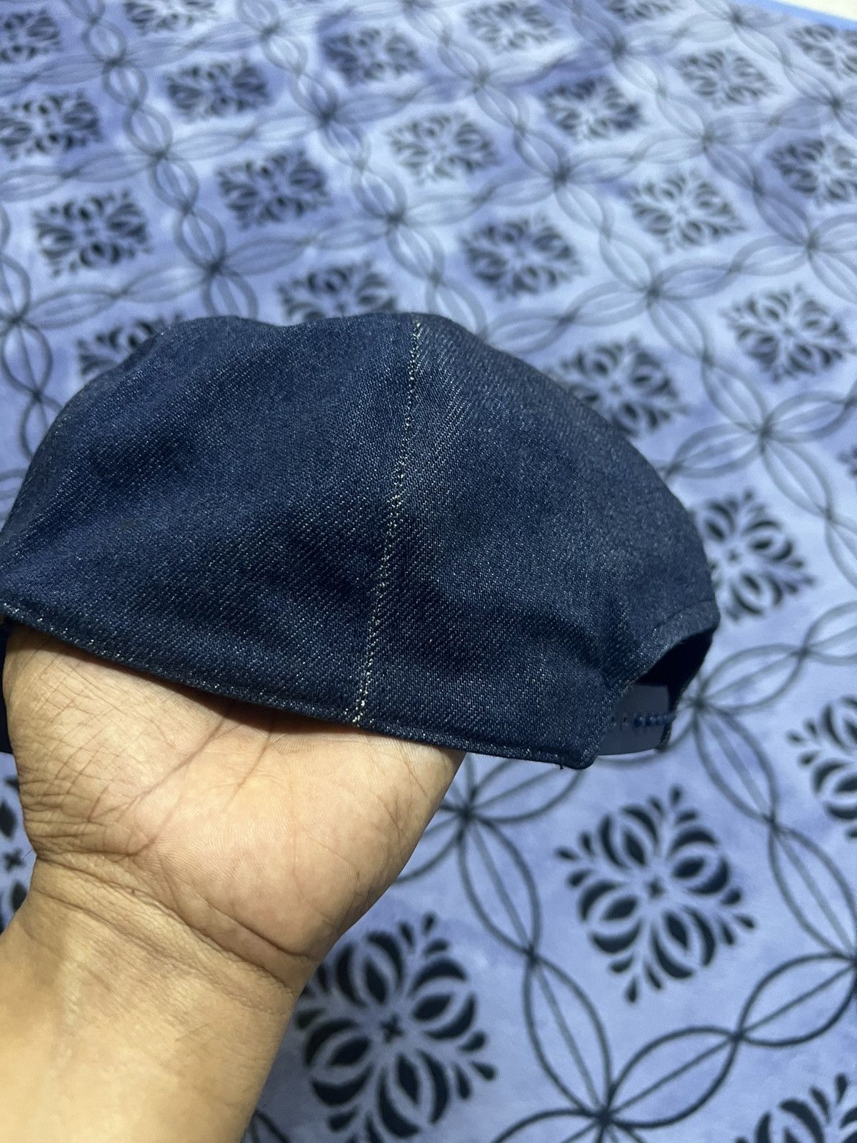Harley Davidson × Vintage Harley Davidson. - CRAZY vintage Y2K denim Rebel cap/hat Size ONE SIZE - 5 Thumbnail