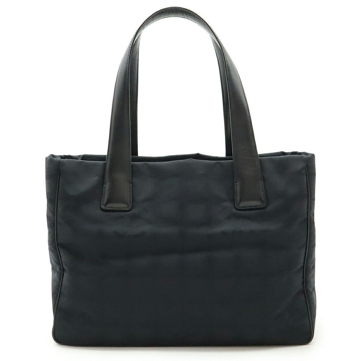 Chanel Chanel Chanel New Travel Line Nylon Jacquard 2way Bag Leather Shoulder Bag A20457 Size ONE SIZE - 1 Thumbnail