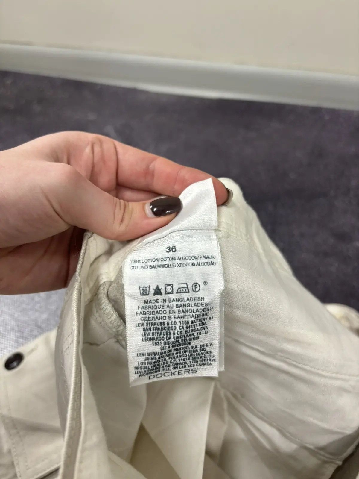 Dockers × Vintage Vintage Dockers Y2K Military Casual Hype Baggy Cargo Shorts Size US 36 / EU 52 - 14 Thumbnail