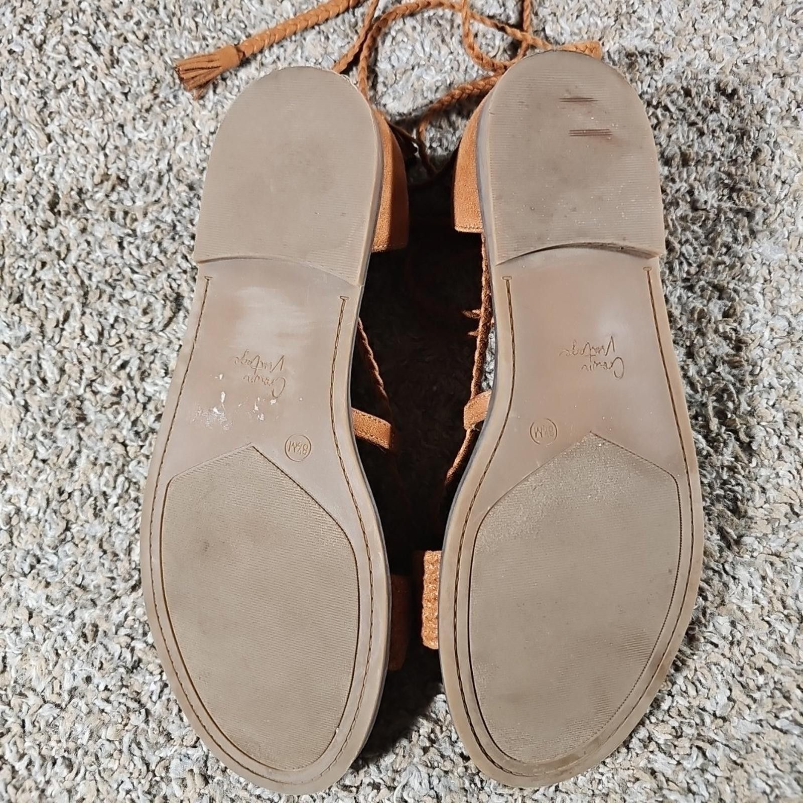 Other Crown Vintage Preslen 8.5US 39 Gladiator Rope Strap Sandals Size US 8.5 / IT 38.5 - 6 Thumbnail