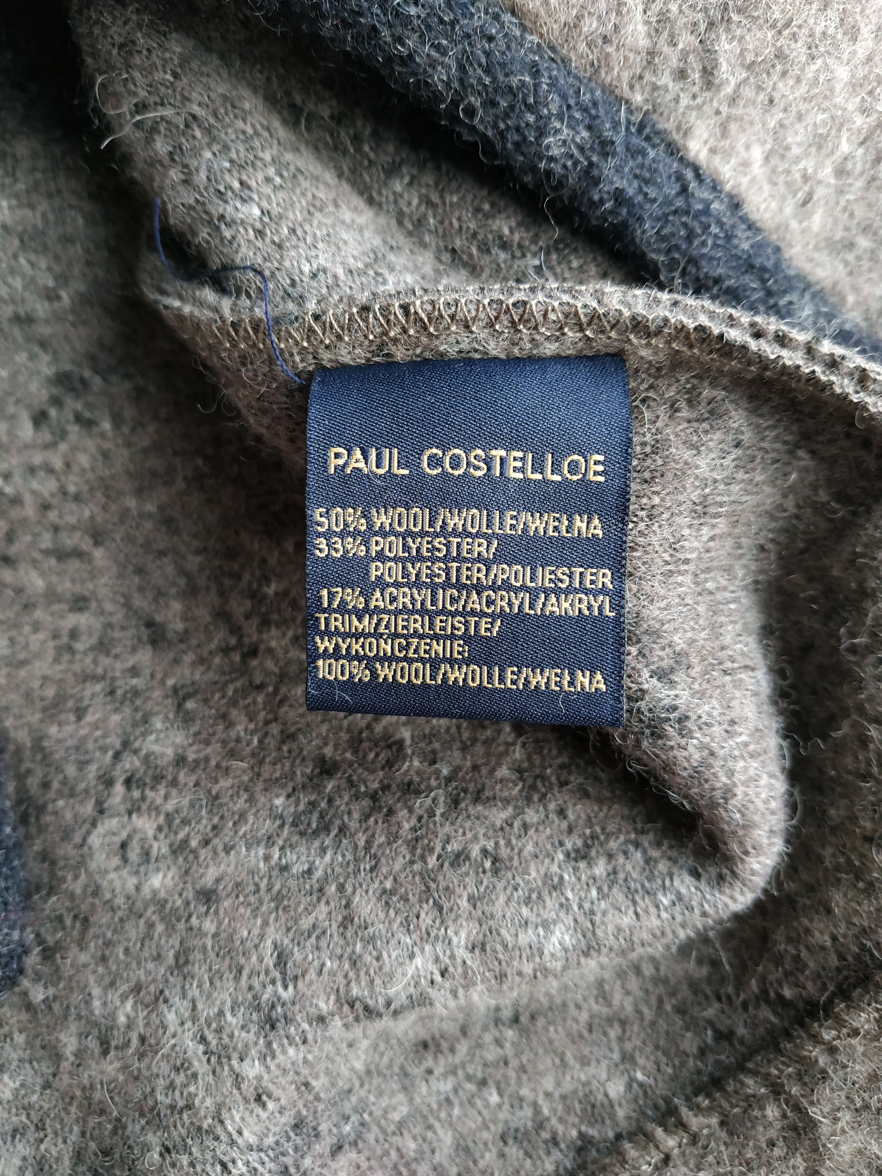 Designer PAUL COSTELLOE Women's Wool Midi Coat, s. XS Size XS / US 0-2 / IT 36-38 - 9 Thumbnail