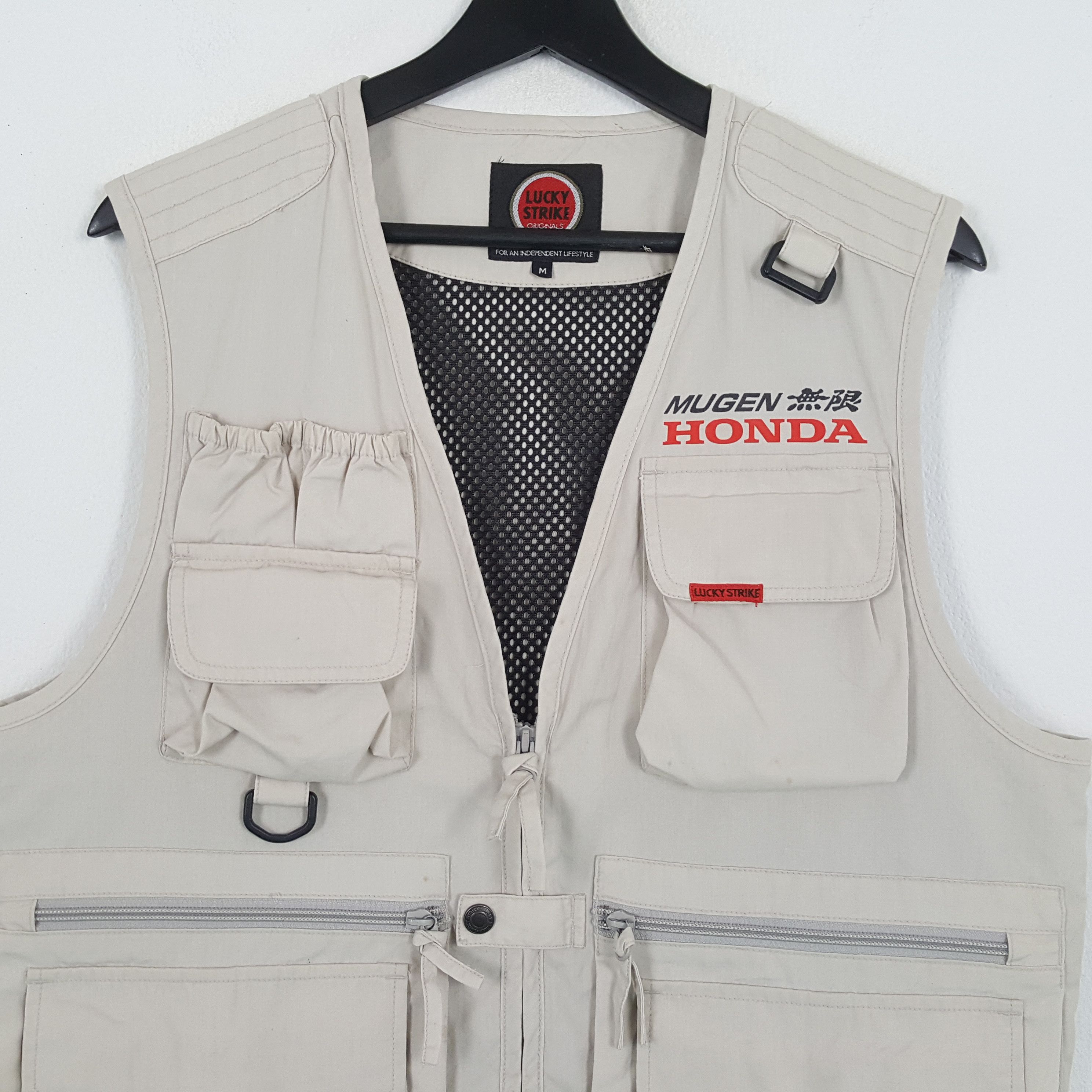 Vintage MUGEN HONDA Vest Japanese Motorsports Custom Art Size US M / EU 48-50 / 2 - 4 Thumbnail