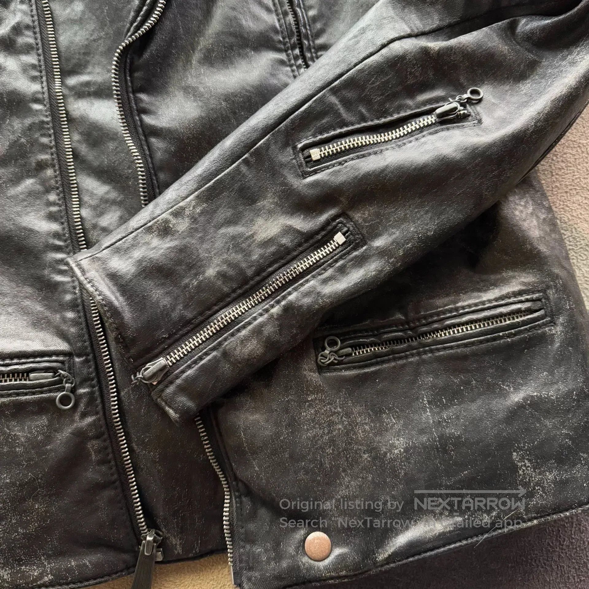 Denim & Supply Ralph Lauren Ralph Lauren Denim Supply Tiger Graphic Motorcycle Jacket. Size US S / EU 44-46 / 1 - 7 Thumbnail