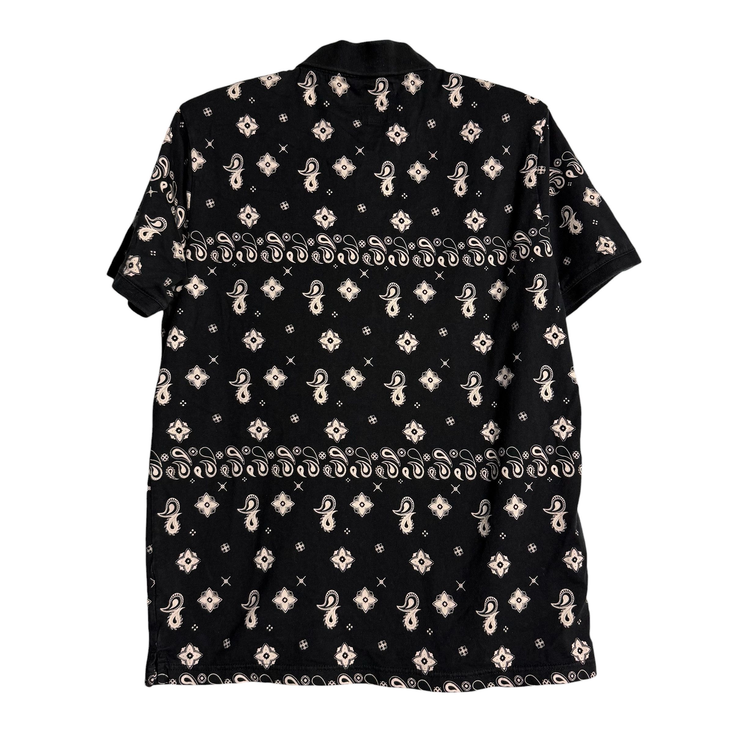 RVCA 🔥RARE🔥RVCA All-Over Paisley Polo Shirt Size US M / EU 48-50 / 2 - 4 Thumbnail