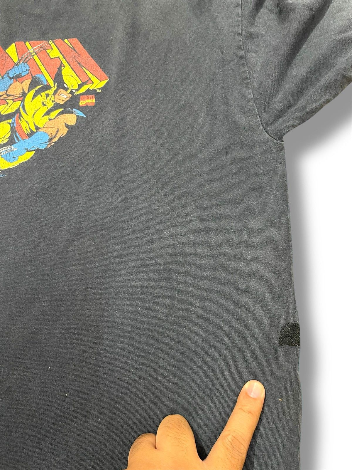 Marvel Comics × Vintage × Wolverine Vintage 00’s X-Men Wolverine Faded T-Shirt Size US L / EU 52-54 / 3 - 19 Thumbnail
