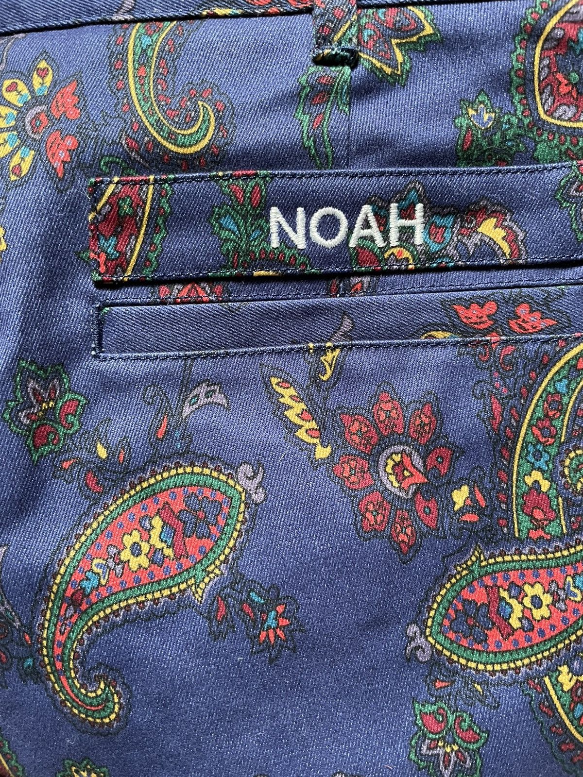 Noah NOAH Paisley Single Pleated Pants Size US 28 / EU 44 - 4 Thumbnail